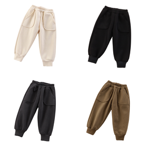 Leggings en coton <span class=keywords><strong>pour</strong></span> enfants, design personnalisé de haute qualité, automne et hiver 2025, pantalons de <span class=keywords><strong>sport</strong></span> longs <span class=keywords><strong>pour</strong></span> garçons et filles - Product Image 3