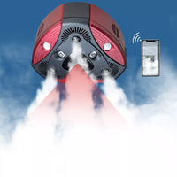 Dispositivo de Seguridad con Sensor de Movimiento PIR Remoto, Generador de 12V, Sistema de Nebulización Compatible con Cámara de Alarma, Aplicación Tuya, Uso Residencial