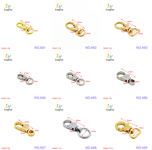 <span class=keywords><strong>Snap</strong></span> Hook Catalog Quảng Châu Nhà Máy Chất Lượng Cao Charming Bag Phụ Kiện Túi Xách Phần Cứng Kim Loại Xoay Mùa Xuân <span class=keywords><strong>Snap</strong></span> Hook - Product Image 5