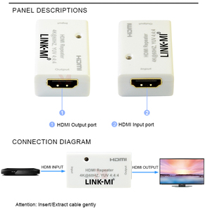 4K60hz 3D <span class=keywords><strong>HDMI</strong></span> để <span class=keywords><strong>HDMI</strong></span> Repeater chuyển đổi Video Extender HDMI2.0 YUV 4:4:4 <span class=keywords><strong>HDMI</strong></span> máy phát và máy thu - Product Image 2