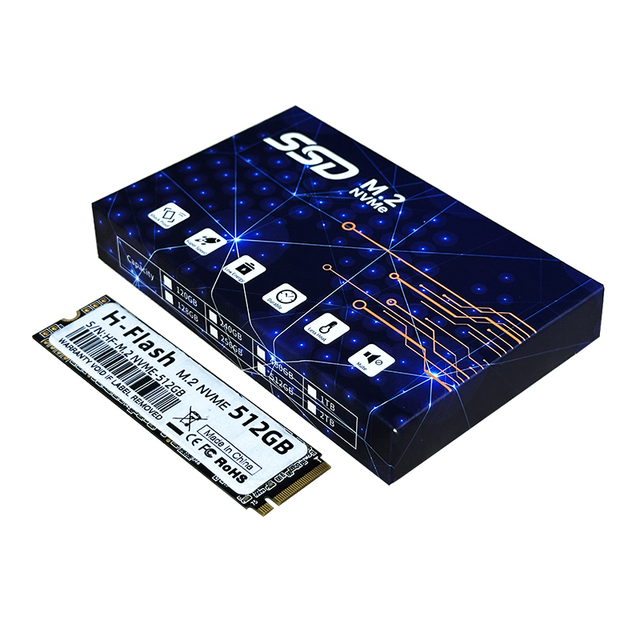 Factory Stock High Quality M.2 Nvme 2280mm M.2Nvme 256gb 512gb 1tb Ssd for Desktop Laptop