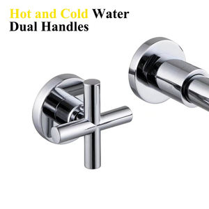 Lavabo mural encastré au design moderne, pré-installé, eau chaude et froide intégrée - Product Image 4