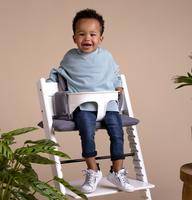 Housse de coussin pour chaise haute bébé pliable, personnalisée, en coton extra rembourré, écologique, lavable en machine, de haute qualité, pour soins infantiles