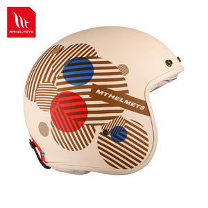 MT LE MANS 2 SV Dual ABS Medio casco para hombres Mujeres Azul Negro Cara abierta Casco de motocicleta con protección solar Nueva condición - Product Image 3