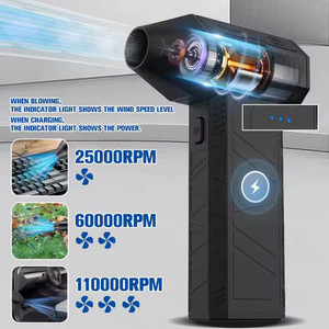 Ventilador Eléctrico Portátil y Recargable, Soplador <span class=keywords><strong>de</strong></span> Aire, Secador <span class=keywords><strong>de</strong></span> Autos, Pequeño Soplador para Limpieza <span class=keywords><strong>de</strong></span> Nieve - Product Image 3