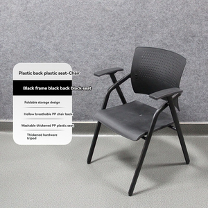 Fast Shipping Heavy Duty PP Training Chair University College Lecture Mesh Office Chair with Writing <strong>Pad</strong> - Product Image 3