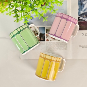 Mug en Porcelaine Fine Européenne de Luxe Moderne pour Thé/Café – Écologique, Idéal pour la Maison et les Cadeaux de Mariage - Product Image 3