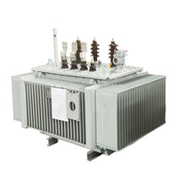 Transformador trifásico sumergido en aceite S13 de 400 kVA, material de cobre, alta eficiencia, 60 Hz, bobina toroidal para suministro de energía industrial y minera