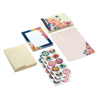 Leere Karten Umschlag Benutzer definierte Papier umschläge Briefpapier Set Mit Verpackungs box
