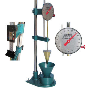 Phòng thí nghiệm con trỏ xi măng motar nhất quán tính lưu loát Meter Flow Cone Tester - Product Image 3