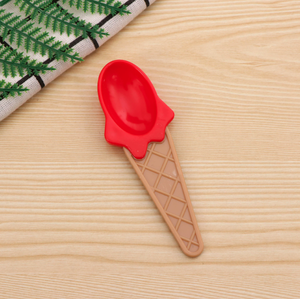 Copos de Plástico Personalizados para Sorvete com Colher, Multicoloridos, Adoráveis, Presente Portátil para o Verão - Product Image 6
