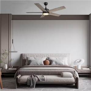 Ventilador de techo certificado ETL de 52 pulgadas con control de pared para proyectos de nueva construcción - Product Image 2