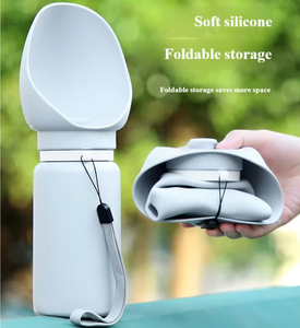 <span class=keywords><strong>Abbeveratoio</strong></span> Portatile per Animali Domestici, <span class=keywords><strong>Bottiglia</strong></span> Pieghevole in Silicone Antigoccia per Cani e Gatti, Uso Alimentare, per Viaggi - Product Image 3