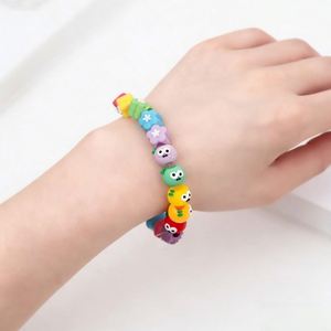 Kawaii DIY Bracelet Gel <b>Pens</b> Wholesale Creative Plastic Gift Custom Logo Blue UV Printing Cute Ballpoint <b>Pen</b> for Corporate - Product Image 5