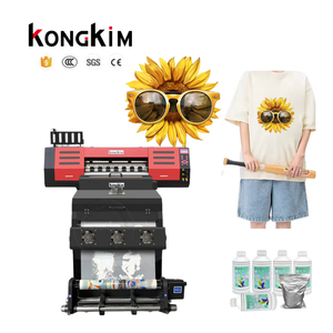Impresora DTF Kongkim Purple Dual Xp600 I3200 de 60 cm, Máquina de Impresión DTF con Horno de 24 Pulgadas para Negocios en Casa, Gran Venta en EE. UU. - Product Image 1