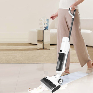 เครื่องดูดฝุ่นอัจฉริยะแบบเปียกแห้งสัมผัสสิ่งสกปรกไร้สายแบบพกพาไร้สายแปรงคู่สำหรับทำความสะอาดพื้นแข็งเครื่องกรองน้ำของโรงแรม - Product Image 2