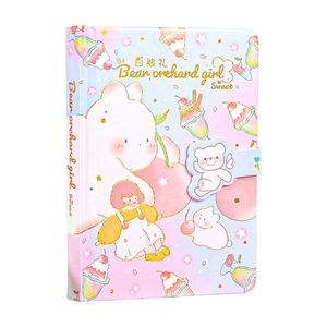 Carnet de notes étudiant 64K pages colorées, petit carnet de notes, papeterie en gros, cahiers manuscrits en cuir 128 pages - Product Image 1