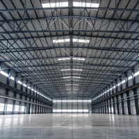 Offre Spéciale : Grande Entrepôt-Atelier Préfabriqué en Structure Métallique, Bâtiment Industriel en Acier à Grande Portée, Construction à Ossature Métallique