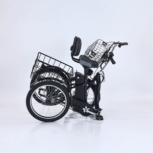 Vente en gros d'usine <span class=keywords><strong>Tricycle</strong></span> <span class=keywords><strong>électrique</strong></span> <span class=keywords><strong>pliable</strong></span> à batterie au lithium de 20 pouces 3 roues 7 vitesses E-Trike <span class=keywords><strong>pliable</strong></span> pour adultes et personnes âgées 45 km - Product Image 4