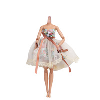 Vêtements pour poupées en peluche de 30 cm, jouet éducatif, robe de soirée pour fille, accessoires de jupe de princesse de 11 pouces, vente en gros directe usine