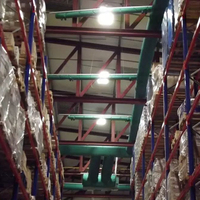 Système de ventilation textile anti-moisissure à installation facile pour hôpitaux, avec conduits d'air carrés industriels en tissu