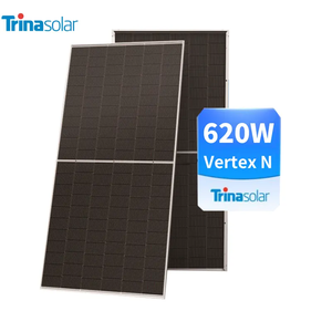 Módulo Solar Fotovoltaico de Alta Eficiencia 595w 600w 610w 620W Bifacial para Cocheras Solares y Techos de Estacionamiento - Product Image 1