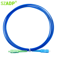 Câble de brassage fibre optique LC LC haute performance OS2 monomode duplex 9/125m SMF LSZH 1G/10G SFP+ pour utilisation FTTH/FTTB, garantie 2 ans