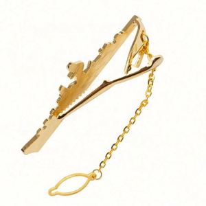 Pinza de Corbata Personalizada de Alta Calidad con Diseño de Avión para Hombre, para Regalos Promocionales y Empresariales - Product Image 4