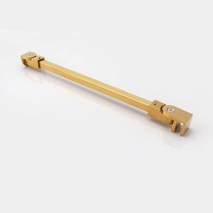 <span class=keywords><strong>Barre</strong></span> <span class=keywords><strong>de</strong></span> support <span class=keywords><strong>de</strong></span> <span class=keywords><strong>douche</strong></span> <span class=keywords><strong>stabilisatrice</strong></span> réglable en verre argenté contemporain - Product Image 2