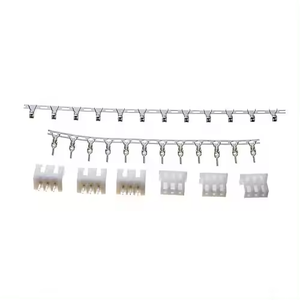 560 Uds plástico 2,54mm paso Nylon + cobre estaño Crimp Terminal <span class=keywords><strong>Kit</strong></span> macho Fema Dupont Wire Pin Header para aplicaciones eléctricas - Product Image 1