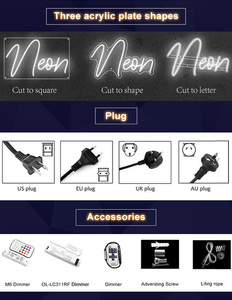 Factory Support Free Design Wholesale <strong>Custom</strong> <strong>Neon</strong> Light <strong>Sign</strong> <strong>Custom</strong> Led <strong>Sign</strong> for Wedding Bar Party Decoration - Product Image 6