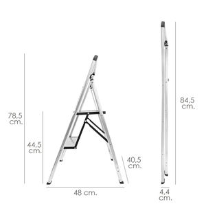 บันไดอลูมิเนียมแบบแบน 2 ขั้น - Product Image 2
