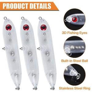 12 pièces poisson-chat cliquetis <span class=keywords><strong>ligne</strong></span> flotteur <span class=keywords><strong>leurre</strong></span> Topwater poisson-chat bouée appât flottant pour Catfishing Santee Rig matériel <span class=keywords><strong>de</strong></span> pêche - Product Image 6