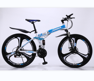 베스트셀러 MTB 접이식 산악 자전거 성인용 자전거 26인치 휠 더블 디스크 브레이크 도시용 차량 - Product Image 6