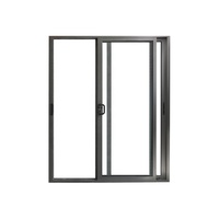 Ventanas Corredizas de Aluminio con Doble Acristalamiento, Precio al por Mayor, Estilo Moderno, Aislamiento Térmico y de Seguridad