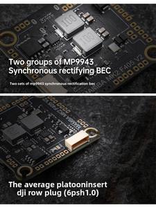 Contrôleur de vol DIATONE <span class=keywords><strong>MAMBA</strong></span> <span class=keywords><strong>F405</strong></span> <span class=keywords><strong>MK2</strong></span> V2 ICM42688P avec ESC 4-en-1 BLHeli_S <span class=keywords><strong>F40</strong></span>/F55_BLS Dshot 300-1200 3-6S pour drone de course FPV RC - Product Image 3