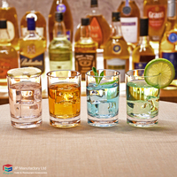 Gelas Mini Akrilik PC SAN Tritan Bening 4oz, Gelas Double Shot 120ml, Cangkir Plastik Kecil