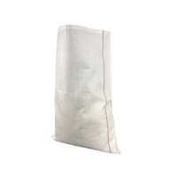 Sac tissé en PP blanc pour l'agriculture et l'industrie pour la farine de riz, le sable, le ciment, le gravier, les engrais, les aliments pour animaux, les fruits de mer - Prix d'usine