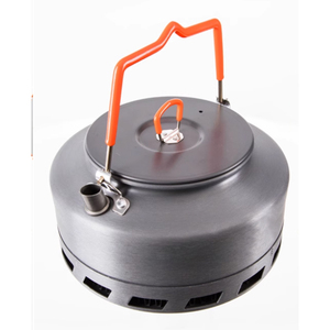 Bouilloire collectrice de chaleur en aluminium anodisé dur spécial camping en plein air Pot de 1,1L camping - Product Image 3
