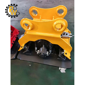 Compactadora <span class=keywords><strong>de</strong></span> Placas Vibratorias Hidráulicas <span class=keywords><strong>de</strong></span> Alto Impacto 2200 VPM, 7T <span class=keywords><strong>de</strong></span> Fuerza, con Almohadillas <span class=keywords><strong>de</strong></span> Goma Amortiguadoras para Excavadoras Kubota <span class=keywords><strong>de</strong></span> 8-12 Toneladas - Product Image 3