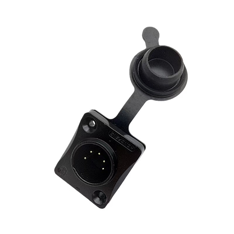 5pin XLR macho socket