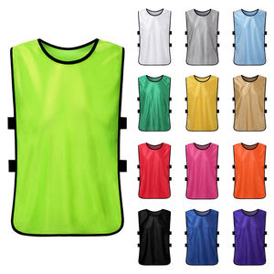 Gilet sportivo Pinnies più venduto per adulti traspirante per allenamento di squadra bavaglini da calcio ad asciugatura rapida maglia da calcio <span class=keywords><strong>2</strong></span> set - Product Image 2