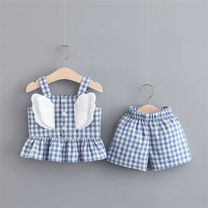 Vêtements pour enfants Shishi, ensemble de pantalons de jogging pour filles, sans limites, avec t-shirts personnalisés pour enfants - Product Image 1