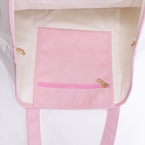 Custom DIY <b>Large</b> Capacity Zipper Travel <b>Canvas</b> Tote <b>Bag</b> Women's Fashion Cotton Portable Organizer Vintage Shopping <b>Bag</b> Summer - Product Image 5