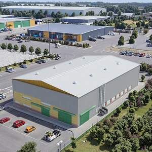 Khung Thép Nhà Xưởng Lắp Ghép Miễn Phí Khung Nhà Xưởng Lắp Ghép Khung Thép Nhà Xưởng Đúc Sẵn Bằng Kim Loại Nhà Kho Kết Cấu Thép - Product Image 5