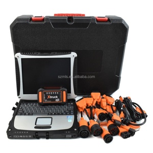 Kit complet X Truck Y009 OBD2 Multi-Diag Detector USB Link pour camions et excavatrices ISUZU/RENAULT/VOLVO, outil de diagnostic et analyseur de moteur CF19 - Product Image 6