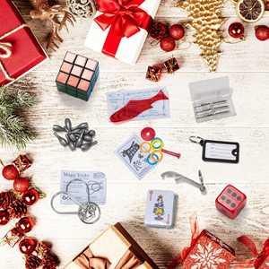 Vente <span class=keywords><strong>en</strong></span> gros de craquelins de Noël No Snap Party Favors avec chapeau de fête Blague et petit cadeau pour Noël Fournitures de dîner de vacances - Product Image 3