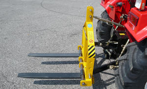 Pf300 Tractor <span class=keywords><strong>3</strong></span> Punts Pallet Vork Breedte Verstelbare Vork Opvouwbaar 300Kg Laden - Product Image 6