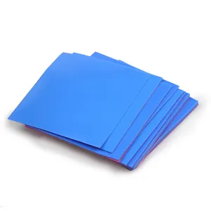 ZZX 100*100*0.5mm Thermal Conductive Soft Silicone Pad Cpu Gpu Cooling 5.0 W/m.k Thermal Pad