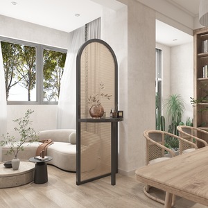 <span class=keywords><strong>Separadores</strong></span> de Ratán Tejido <span class=keywords><strong>para</strong></span> Muebles, Biombos de <span class=keywords><strong>Madera</strong></span> <span class=keywords><strong>para</strong></span> Oficina en Casa, Dormitorio, Separador de Ambientes, Biombos <span class=keywords><strong>para</strong></span> Separar Habitaciones - Product Image 4